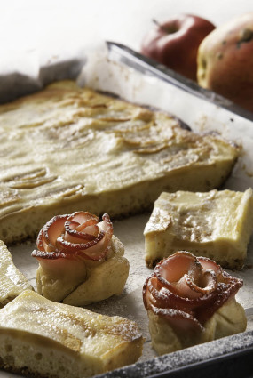 Vienkāršā ābolu plātsmaize