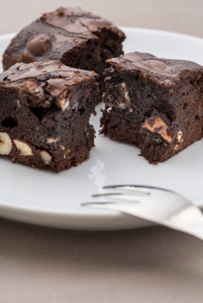 Brownies – šokolādes pīrāgs