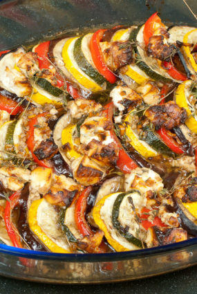 Pikantais dārzeņu sacepums