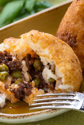 Arancini con ragu
