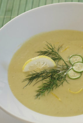 Kabaču-citronu krēmzupa