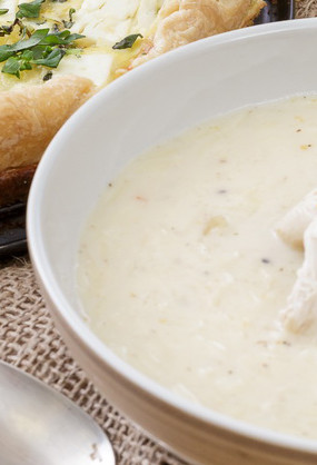 Grieķu zupa ar citronu un vistu