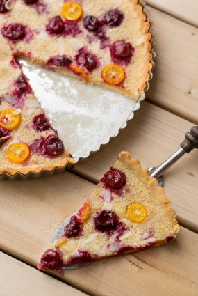 Mandeļu krēma tarte