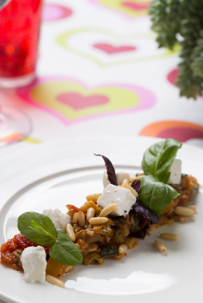 Ratatouille ar kazas sieru