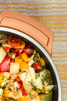 Vistas un dārzeņu sautējums