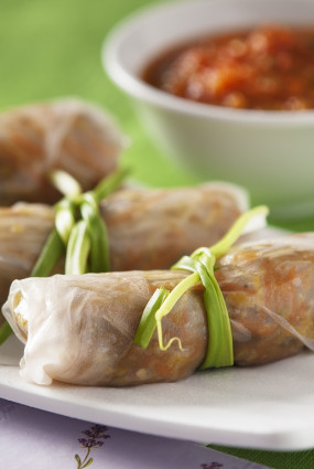 Rullīši ar ceptiem dārzeņiem