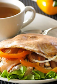 Pildītas pitas maizītes