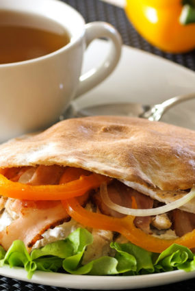 Pildītas pitas maizītes