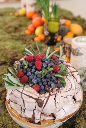 Šokolādes pavlova