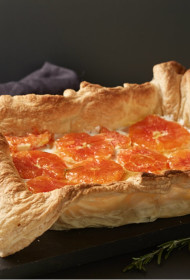 Sarkano apelsīnu tarte