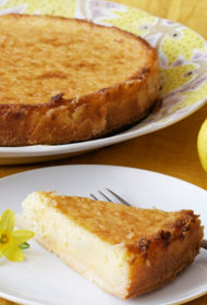 Aromātiskā citronu kūka