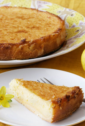 Aromātiskā citronu kūka