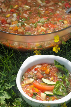 Gaspačo – auksta tomātu veldze vasaras viducī