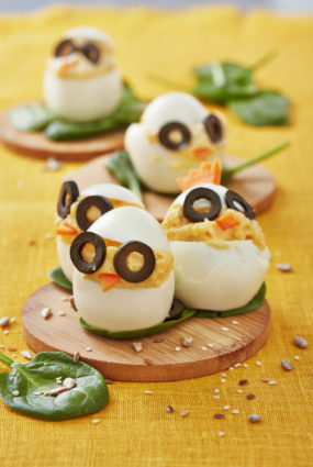 Olu cālīši ar brillēm