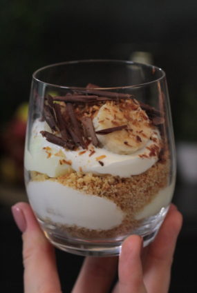 Banānu krēma pudiņš