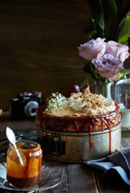 Ķirbju sviesta kūka ar tumšo karameli