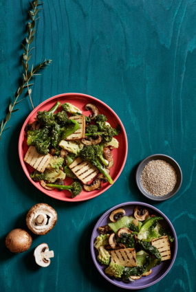 Pak choi un sezama salāti