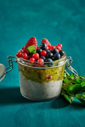 ČIA PUDIŅŠ AR AUGĻU MĒRCI