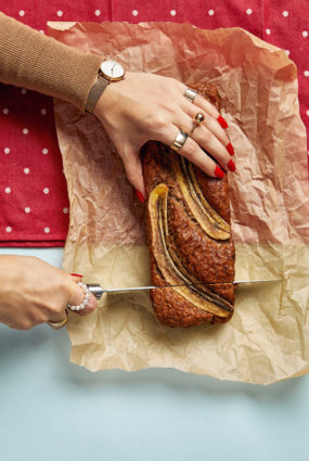 Vegānā banānmaize