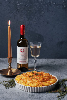 Franču kartupeļu gratēns