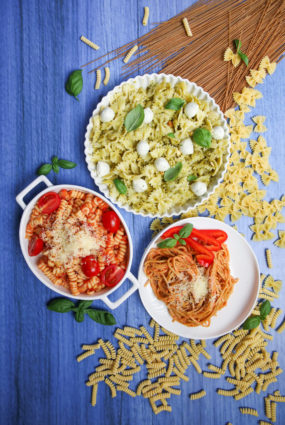 Pusdienās pastas