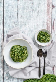 Kale kāpostu spageti