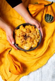 Sviesta ķirbja mac and cheese