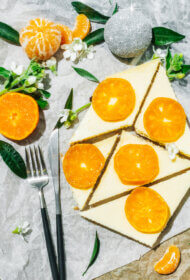 Mandarīnu siera kūkas batoniņi