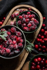 Apsarmojušas dzērvenītes