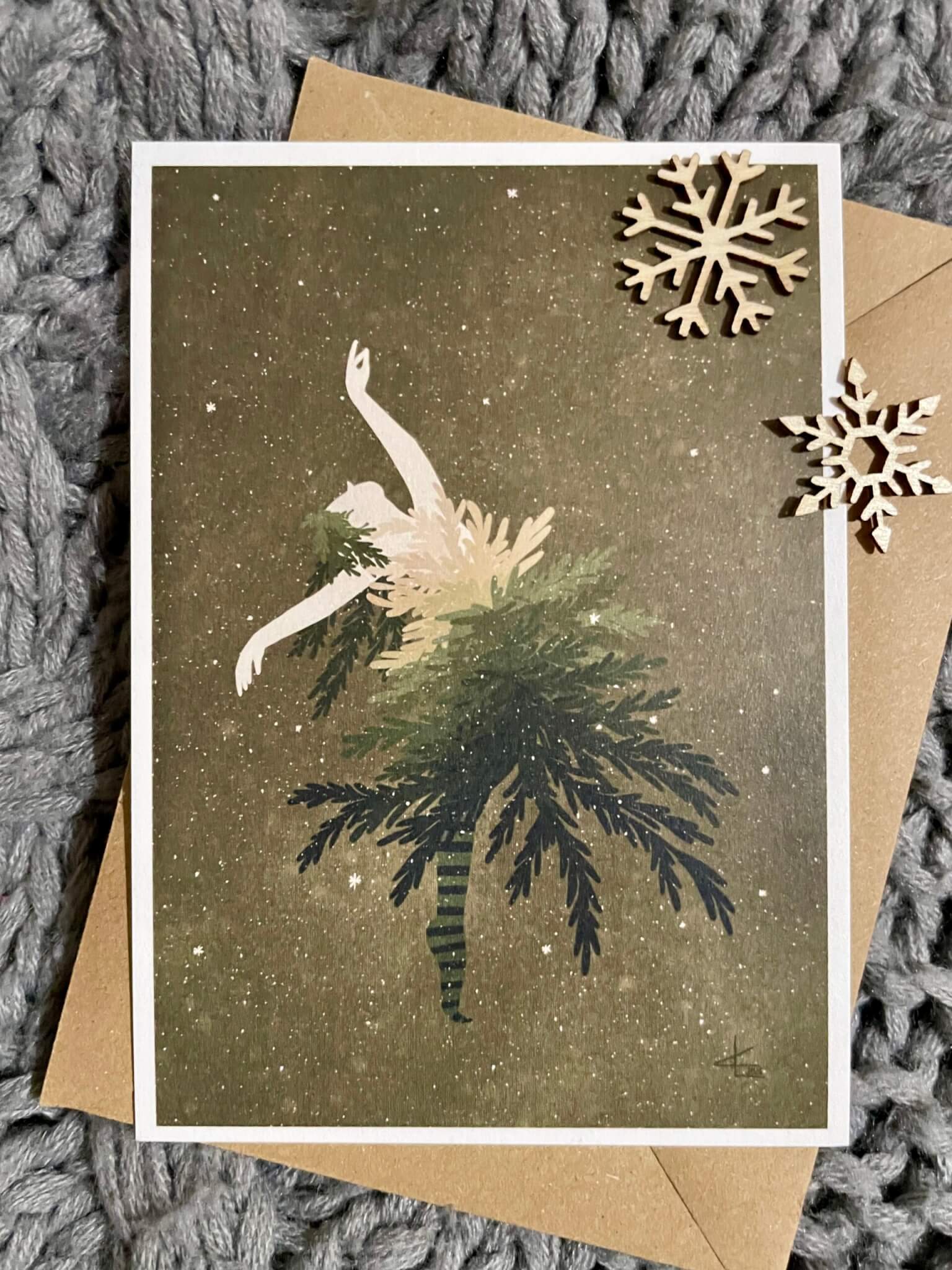 EGĻU ĢIMENE 2025. gada Ziemassvētku pastkartīšu kolekcija