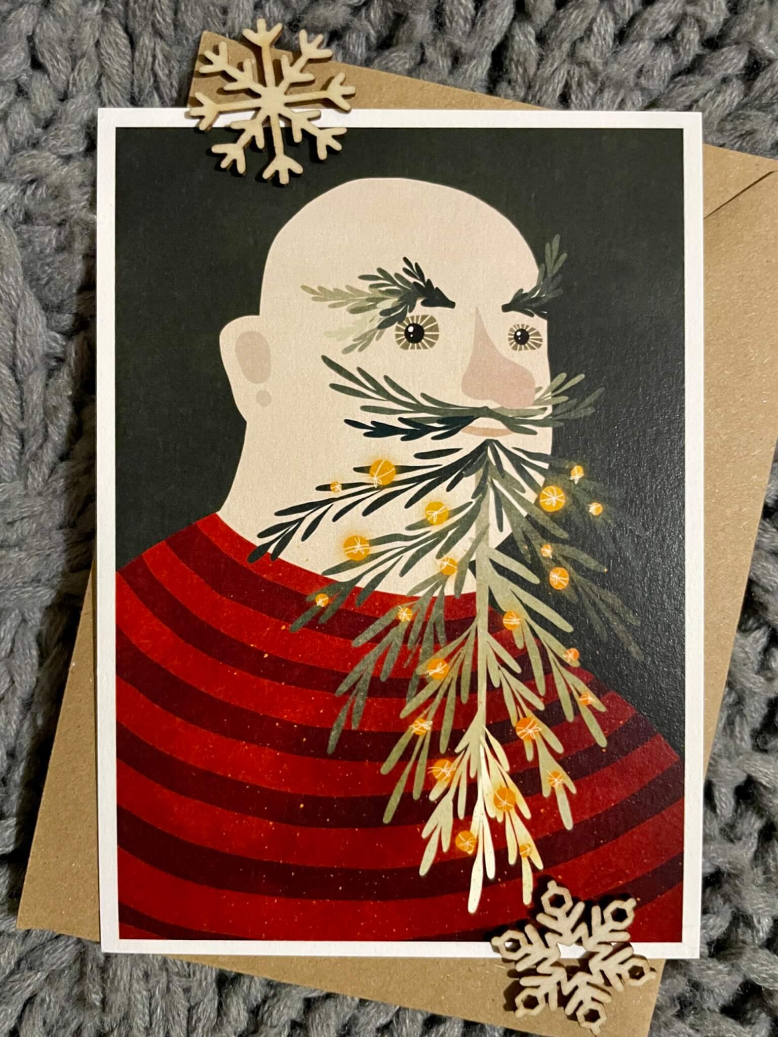 EGĻU ĢIMENE 2025. gada Ziemassvētku pastkartīšu kolekcija