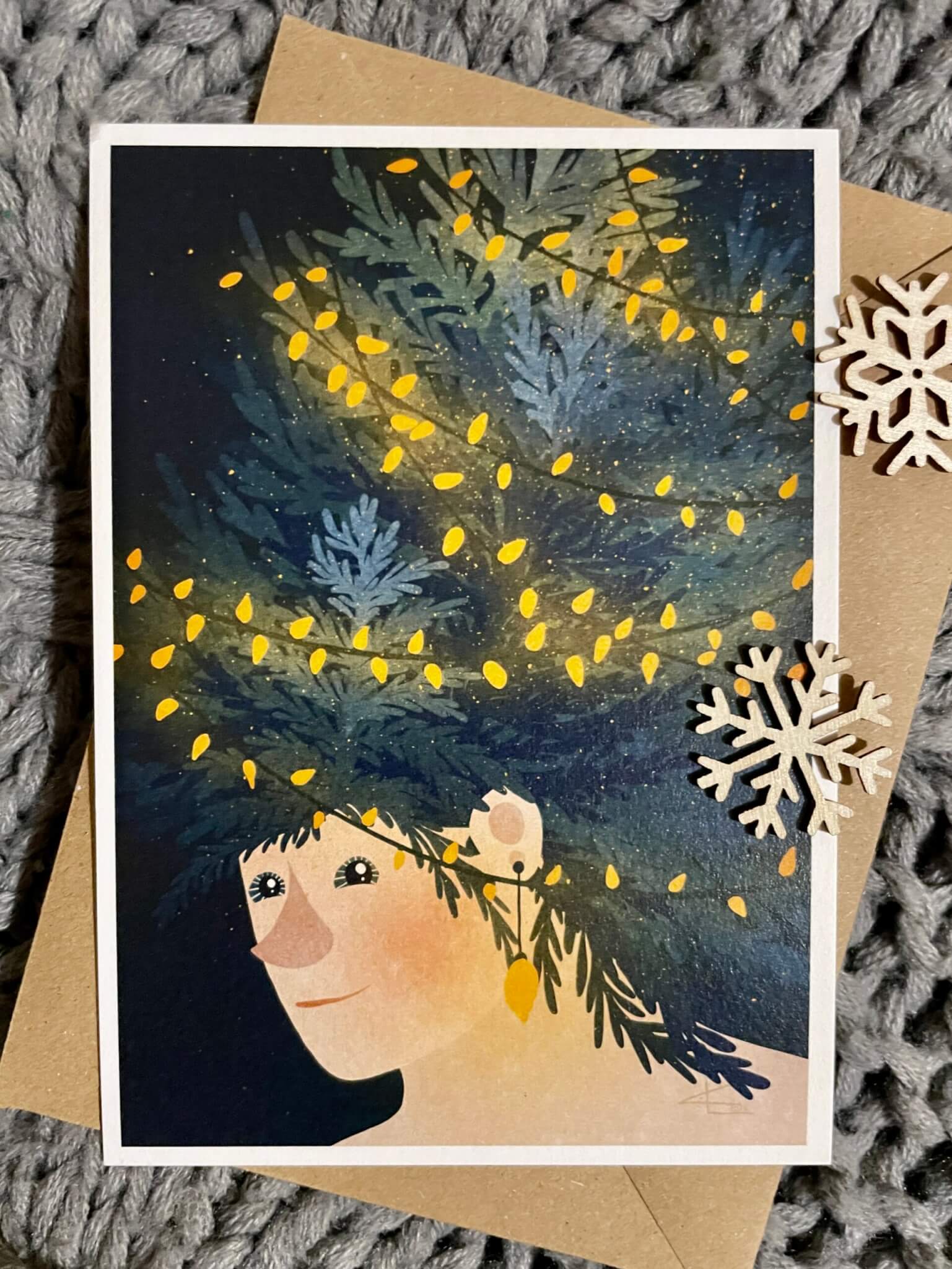 EGĻU ĢIMENE 2025. gada Ziemassvētku pastkartīšu kolekcija