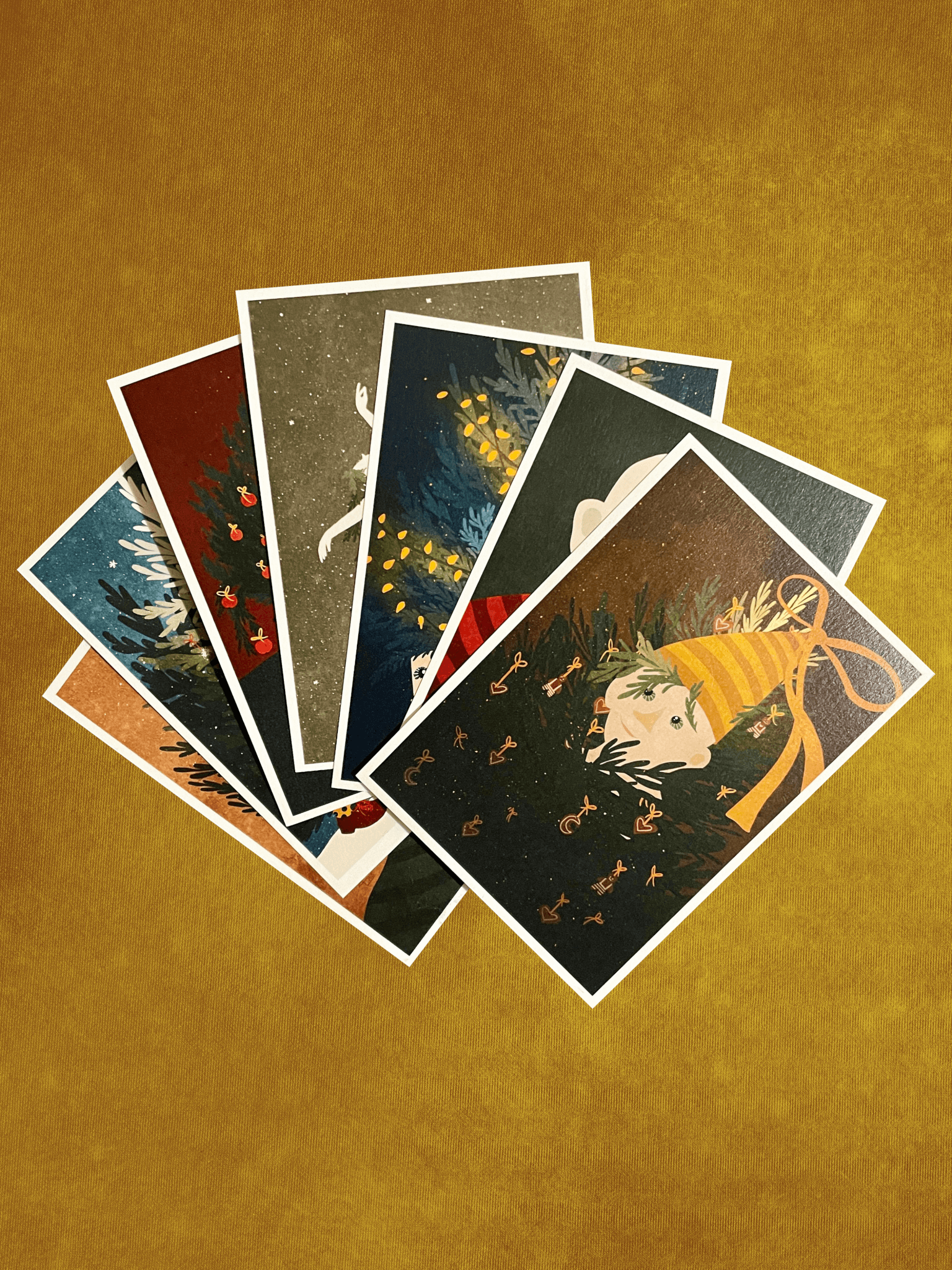 EGĻU ĢIMENE 2025. gada Ziemassvētku pastkartīšu kolekcija