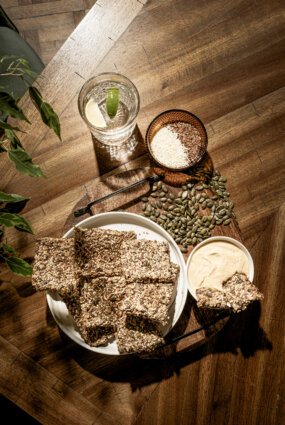 Sāļie sēklu krekeri