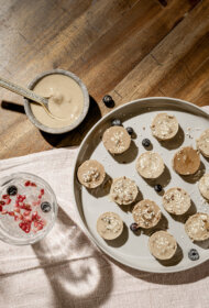 Tahini un dateļu našķis