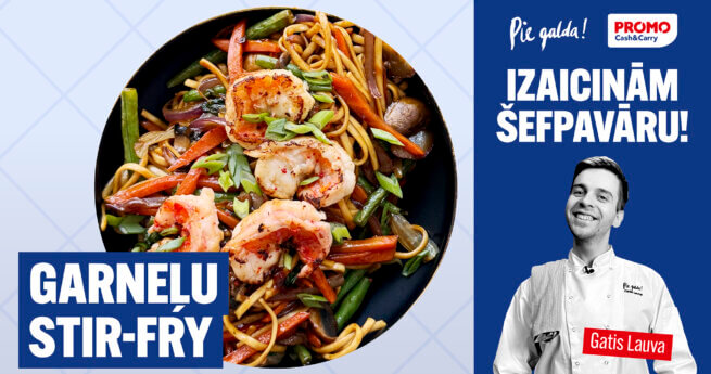 15. sērija | GARNEĻU STIR-FRY