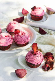 Biešu un šokolādes kapkeiki