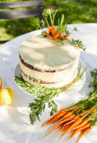 Burkānkūka ar citrusa cremeux