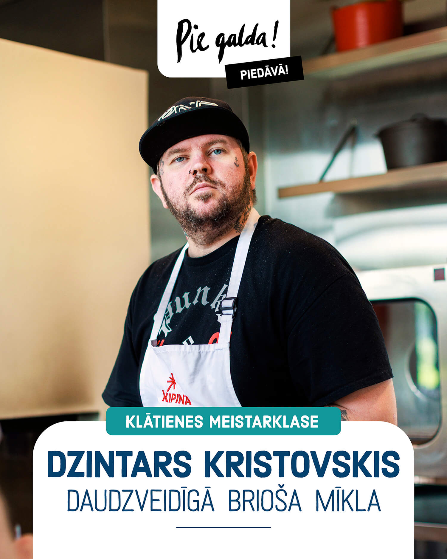 Daudzveidīgā brioša mīkla ar Dzintaru Kristovski