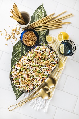 Suši kārtainie salāti