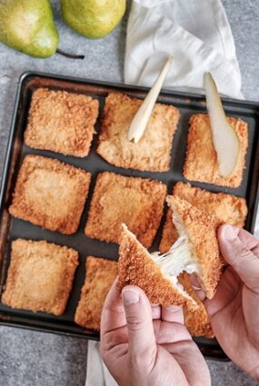 KARSTĀS KABATIŅAS AR ČETRU SIERU PILDĪJUMU