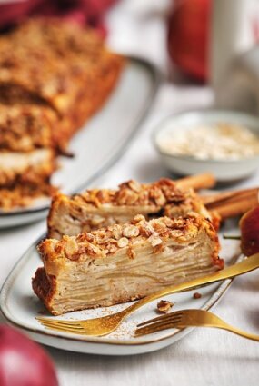 Ābolu rausis ar auzu pārslu griljāžu