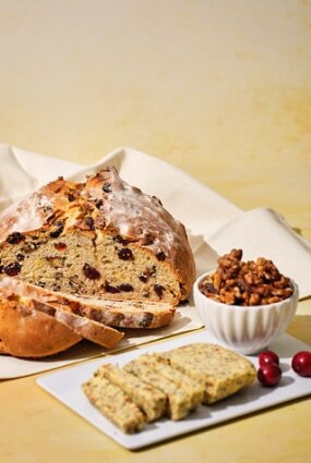 Sodas maize ar apelsīnu un dzērvenēm