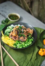 POKIJA BĻODA AR GARNELĒM