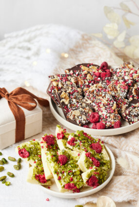 Šokolādes tāfelītes ar riekstiem