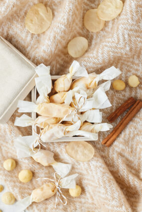 Makadāmijas riekstu īrisa konfektes