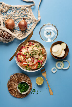 Moqueca – jūras velšu sautējums kokosriekstu pienā