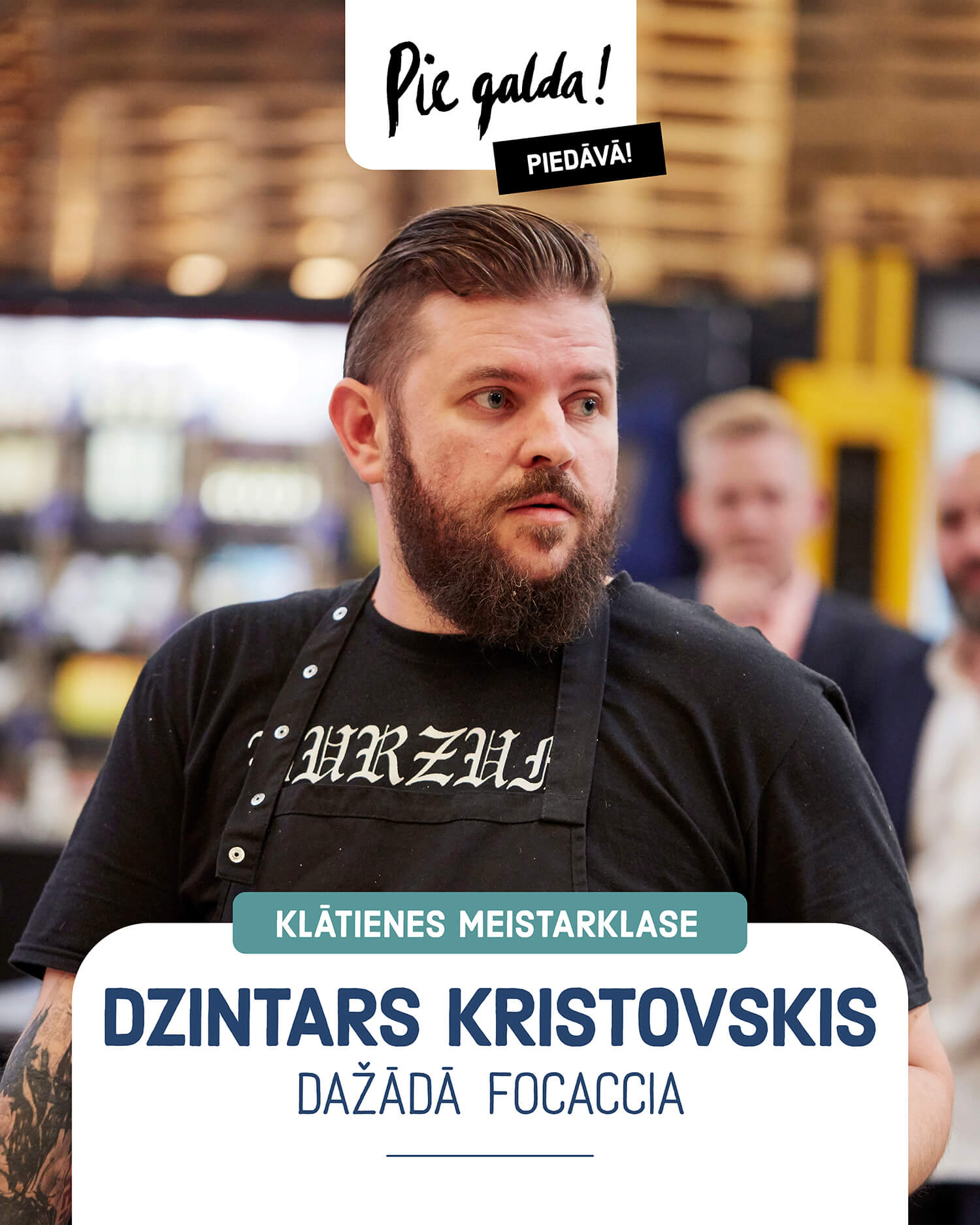 Dažādā Focaccia ar Dzintaru Kristovski